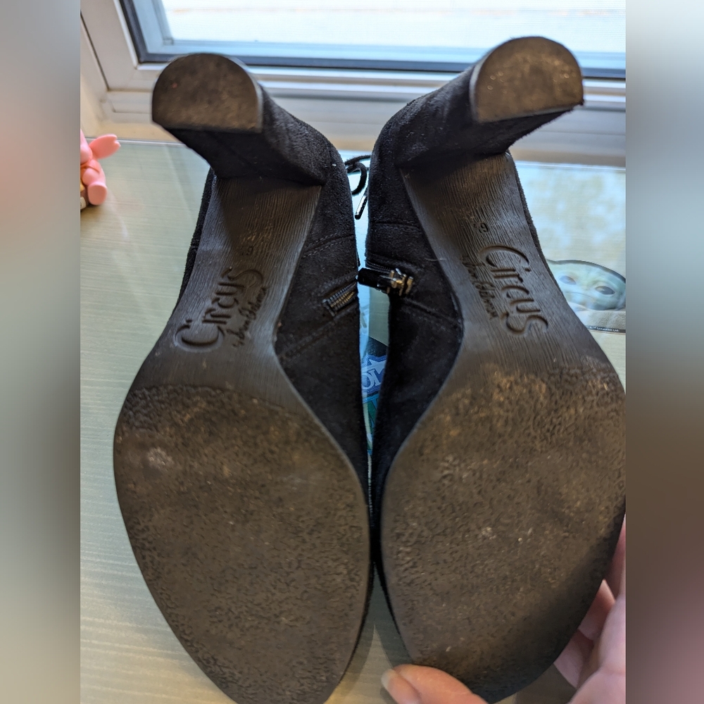Suede Booties - Picture 7 of 8